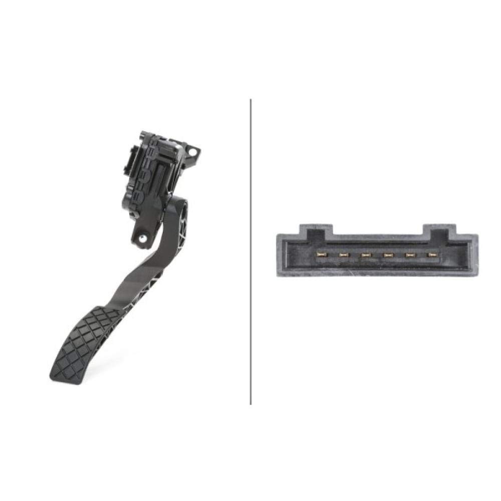 HELLA 6PV 008 376-701 Sensor, Fahrpedalstellung - für Linkslenker - 6-polig - Schaltgetriebe HELLA 6PV 008 376-701 Sensor, Fahrpedalstellung - für Linkslenker - 6-polig - Schaltgetriebe von Hella