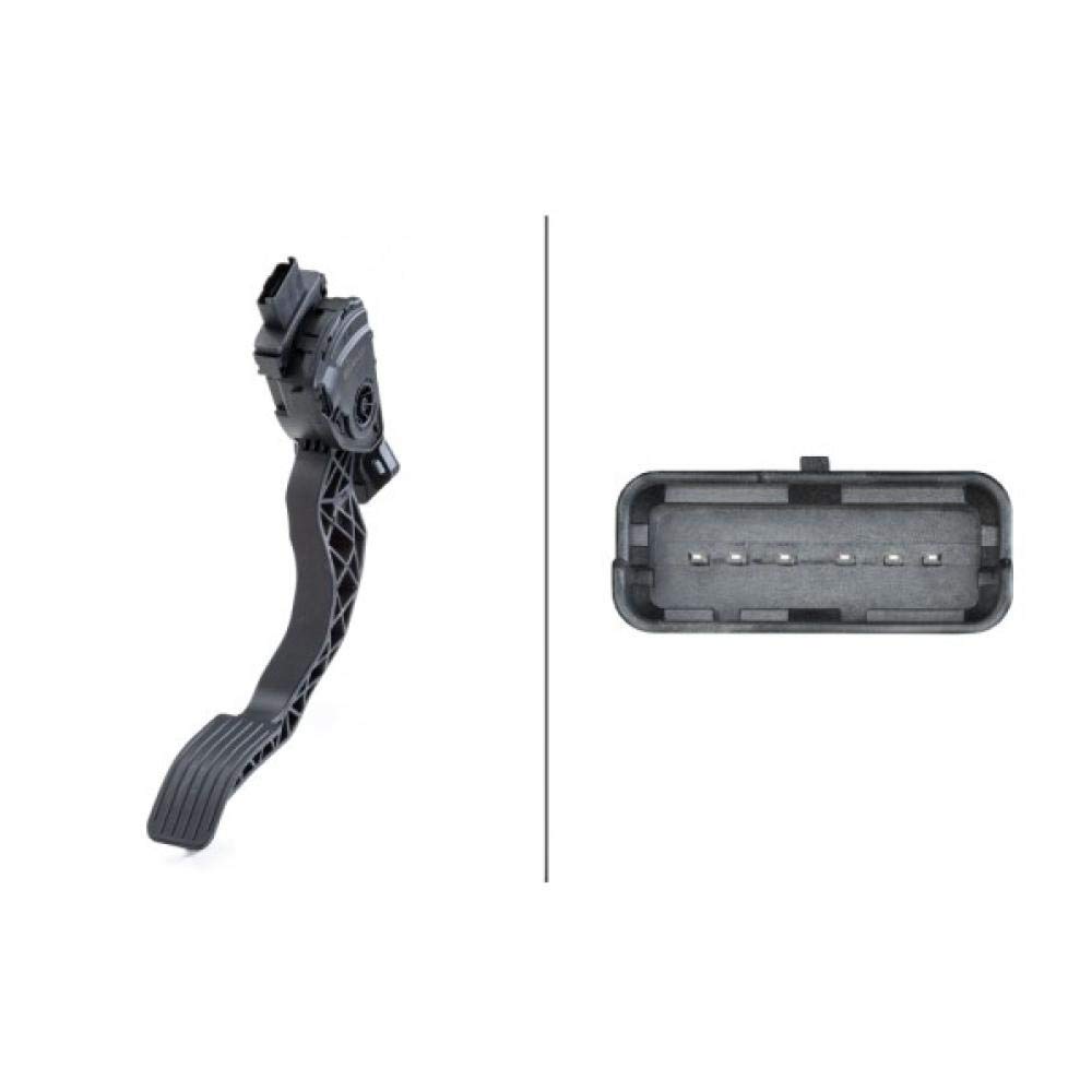 HELLA 6PV 009 949-821 Sensor, Fahrpedalstellung - für Linkslenker - 6-polig - Schaltgetriebe HELLA 6PV 009 949-821 Sensor, Fahrpedalstellung - für Linkslenker - 6-polig - Schaltgetriebe von Hella