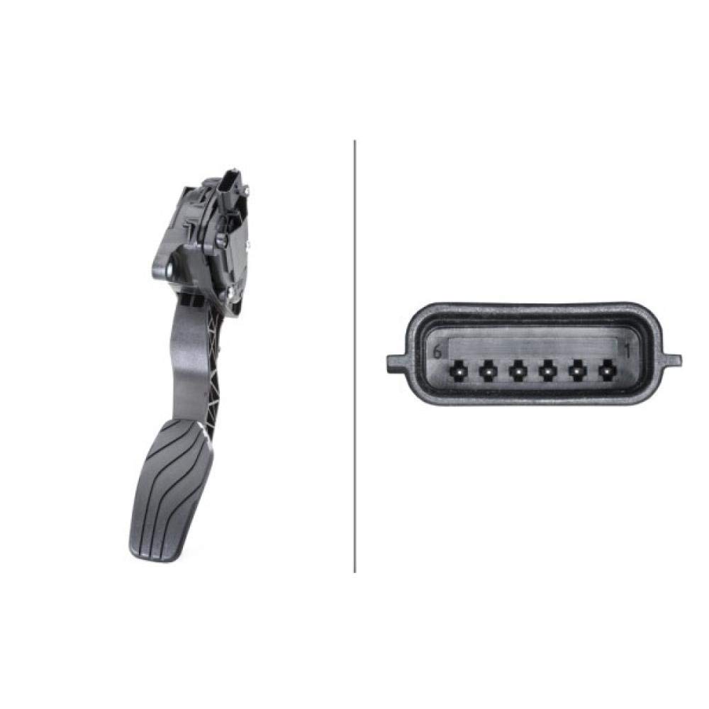 HELLA 6PV 009 978-791 Sensor, Fahrpedalstellung - für Linkslenker - 6-polig - Schaltgetriebe HELLA 6PV 009 978-791 Sensor, Fahrpedalstellung - für Linkslenker - 6-polig - Schaltgetriebe von Hella
