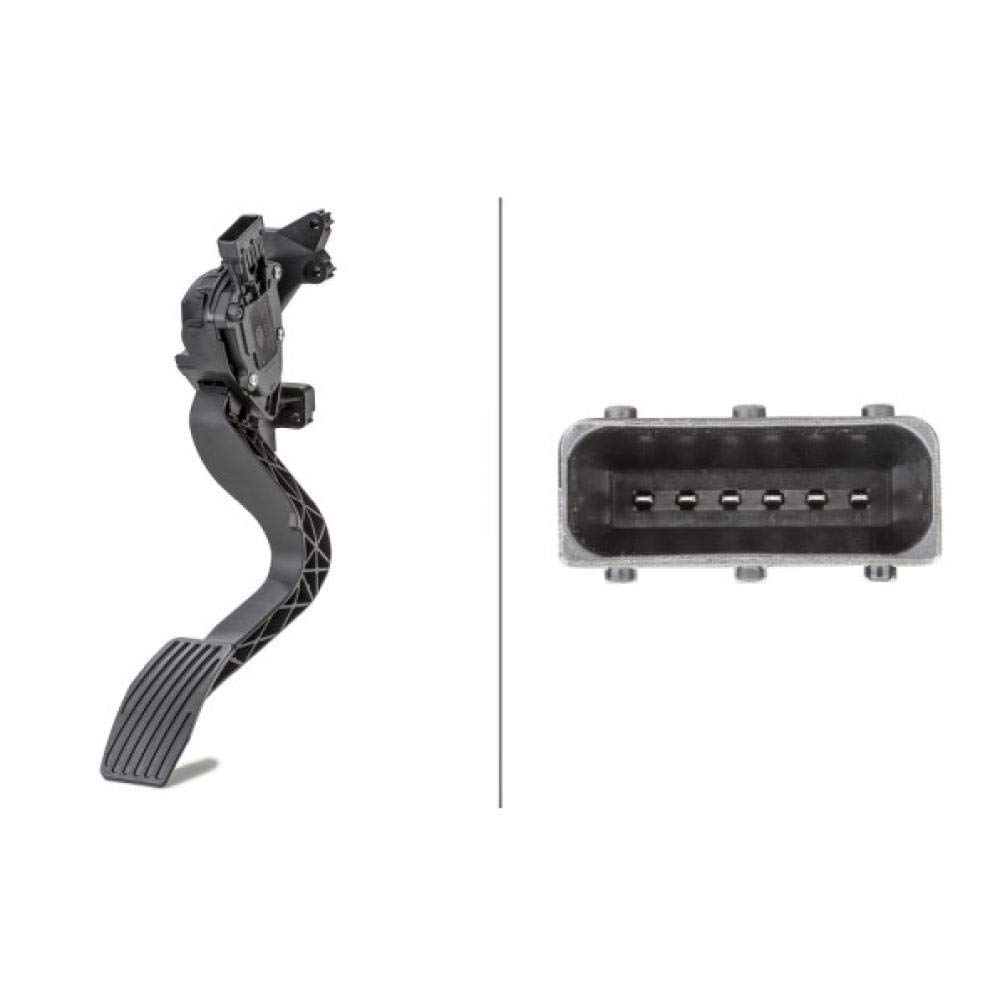 HELLA 6PV 010 175-731 Sensor, Fahrpedalstellung - für Linkslenker - 6-polig - Schaltgetriebe HELLA 6PV 010 175-731 Sensor, Fahrpedalstellung - für Linkslenker - 6-polig - Schaltgetriebe von Hella