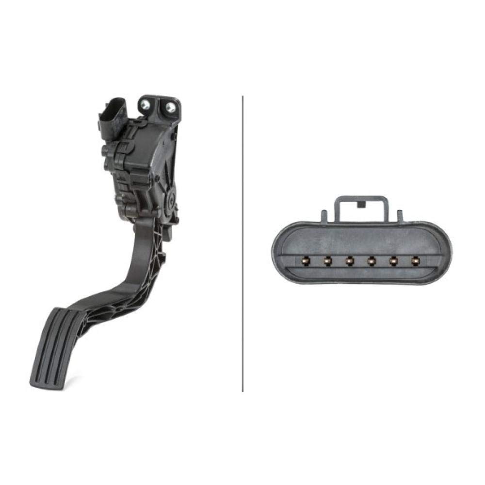HELLA 6PV 010 946-151 Sensor, Fahrpedalstellung - für Linkslenker - 6-polig - Schaltgetriebe HELLA 6PV 010 946-151 Sensor, Fahrpedalstellung - für Linkslenker - 6-polig - Schaltgetriebe von Hella