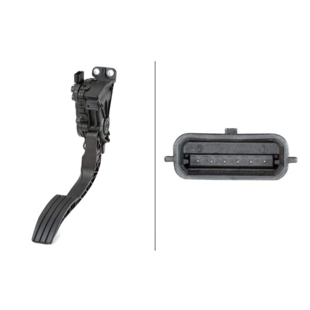 HELLA 6PV 010 946-201 Sensor, Fahrpedalstellung - für Linkslenker - 6-polig - Schaltgetriebe HELLA 6PV 010 946-201 Sensor, Fahrpedalstellung - für Linkslenker - 6-polig - Schaltgetriebe von Hella
