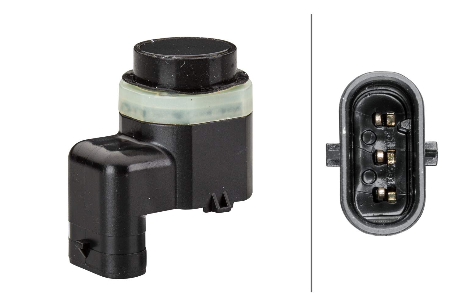 HELLA 6PX 358 141-041 Sensor, Einparkhilfe - gewinkelt - 3-polig - gesteckt - lackierbar HELLA 6PX 358 141-041 Sensor, Einparkhilfe - gewinkelt - 3-polig - gesteckt - lackierbar von Hella