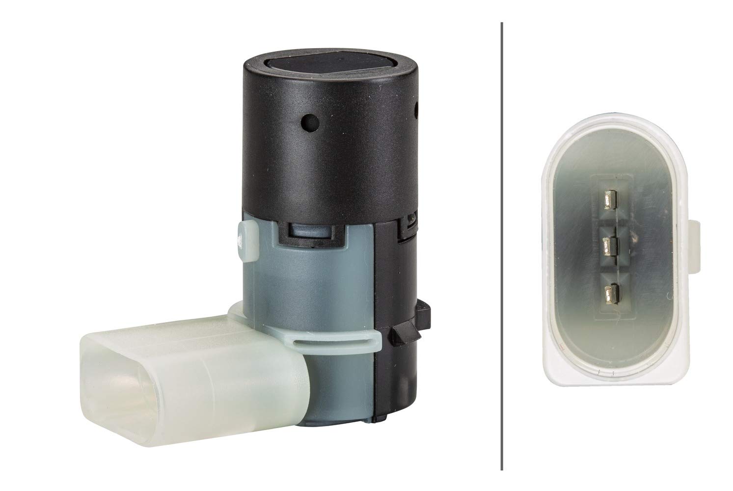 HELLA 6PX 358 141-061 Sensor, Einparkhilfe - gerade - 3-polig - gesteckt - lackierbar HELLA 6PX 358 141-061 Sensor, Einparkhilfe - gerade - 3-polig - gesteckt - lackierbar von Hella