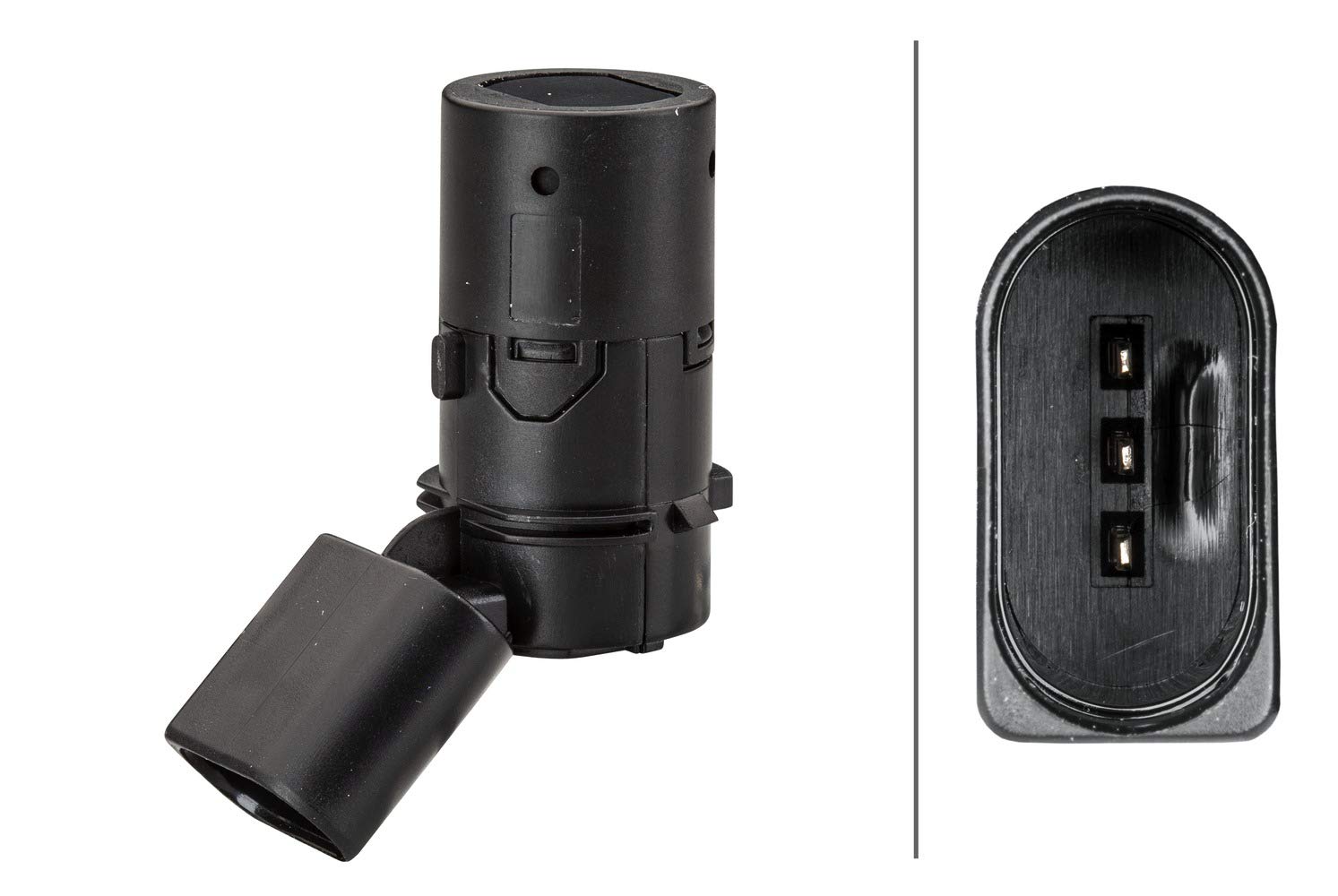 HELLA 6PX 358 141-071 Sensor, Einparkhilfe - gewinkelt - 3-polig - gesteckt - lackierbar - mit Befestigungsring HELLA 6PX 358 141-071 Sensor, Einparkhilfe - gewinkelt - 3-polig - gesteckt - lackierbar - mit Befestigungsring von Hella