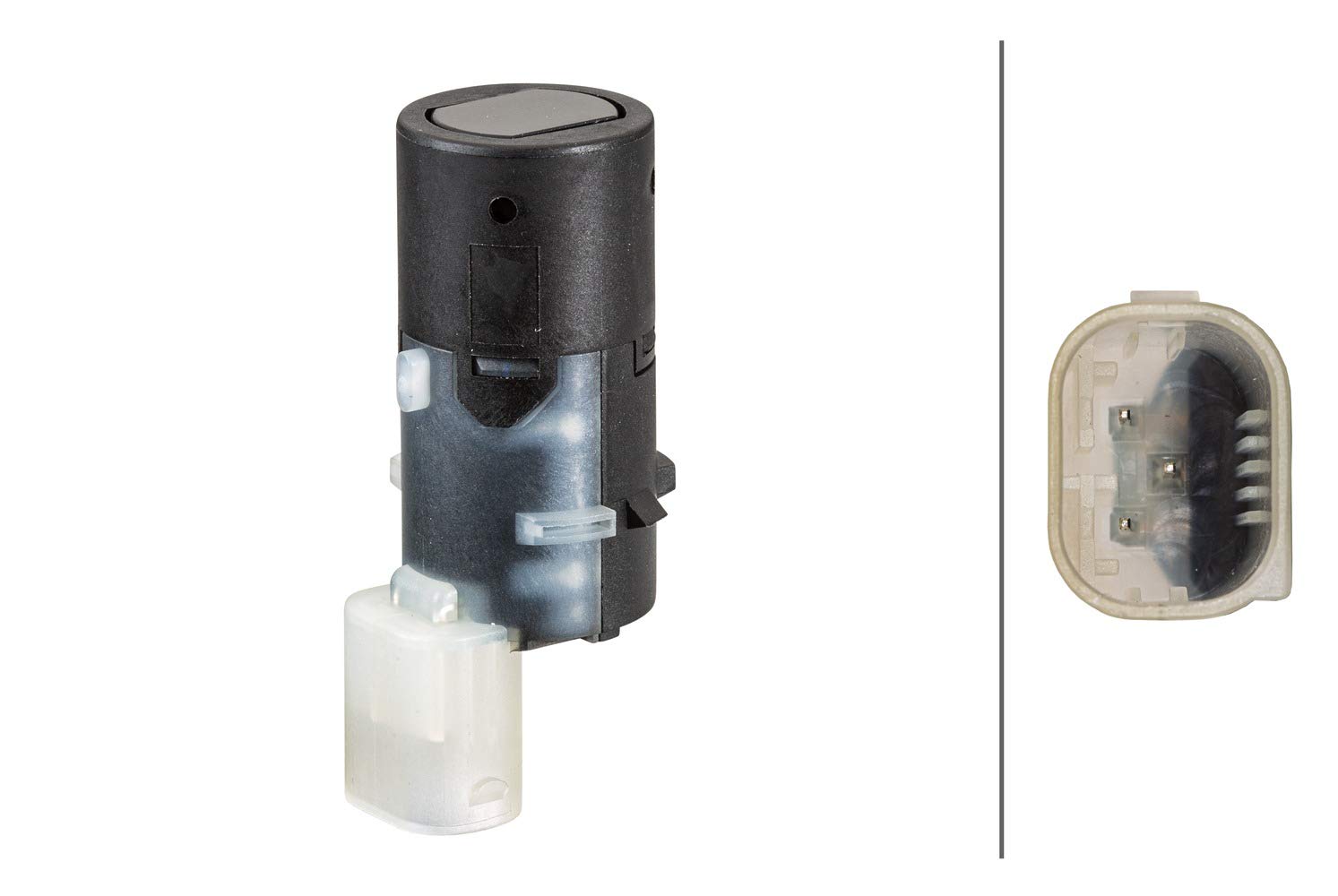 HELLA 6PX 358 141-291 Sensor, Einparkhilfe - gerade - 4-polig - gesteckt - lackierbar - mit Befestigungsring HELLA 6PX 358 141-291 Sensor, Einparkhilfe - gerade - 4-polig - gesteckt - lackierbar - mit Befestigungsring von Hella