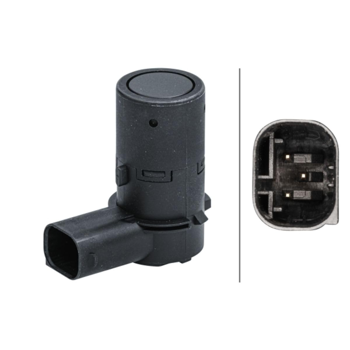 HELLA 6PX 358 141-391 Sensor, Einparkhilfe - gewinkelt - 3-polig - gesteckt - lackierbar HELLA 6PX 358 141-391 Sensor, Einparkhilfe - gewinkelt - 3-polig - gesteckt - lackierbar von Hella