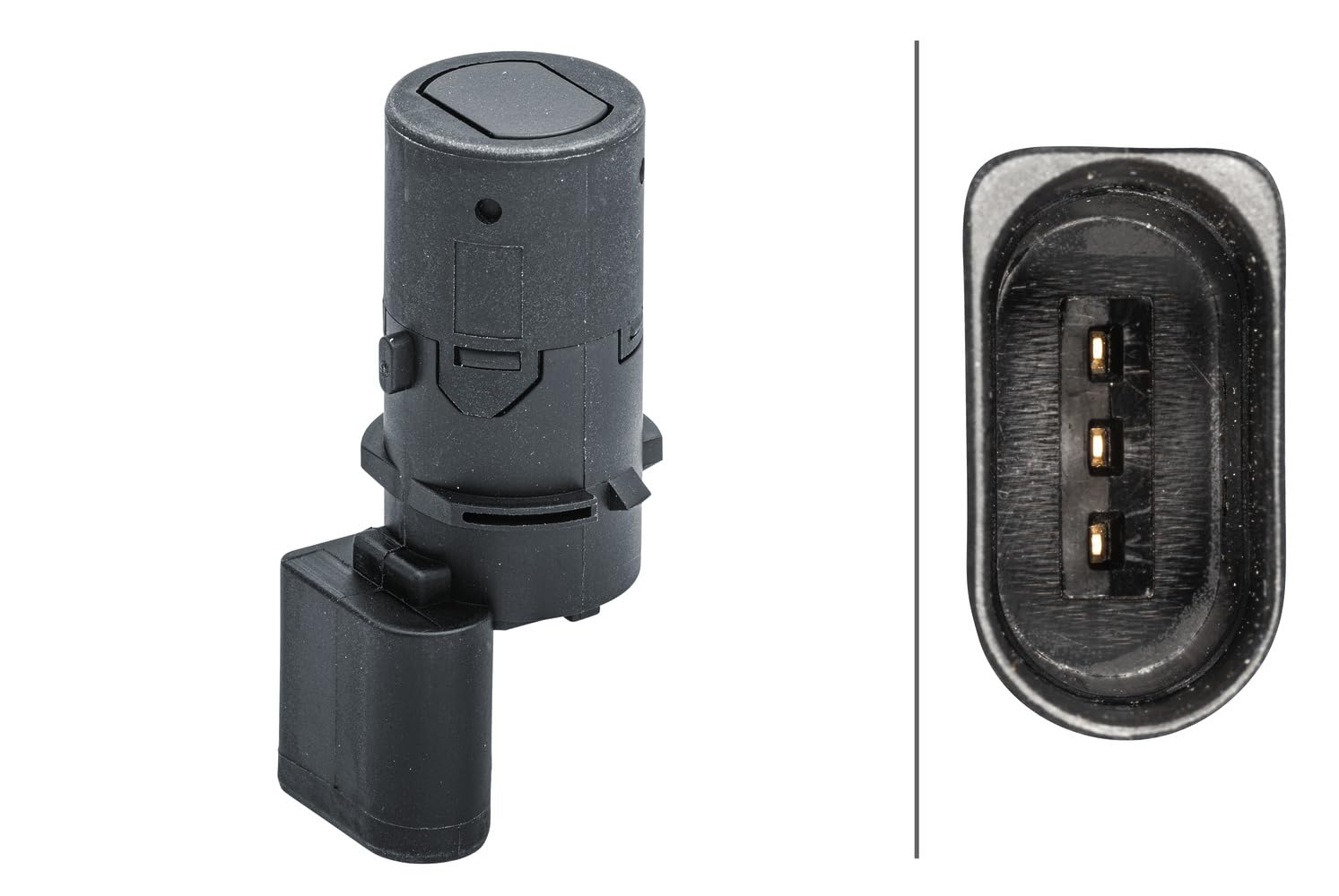 HELLA 6PX 358 141-451 Sensor, Einparkhilfe - gerade - 3-polig - gesteckt - lackierbar HELLA 6PX 358 141-451 Sensor, Einparkhilfe - gerade - 3-polig - gesteckt - lackierbar von Hella