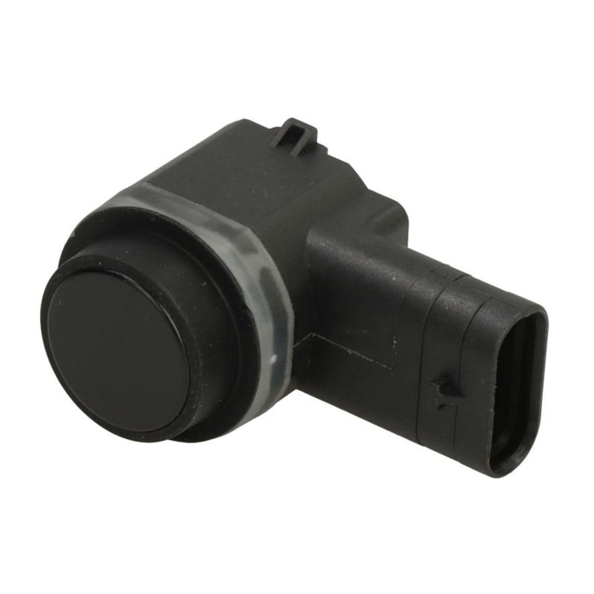 HELLA 6PX 358 141-471 Sensor, Einparkhilfe - gewinkelt - 3-polig - gesteckt - lackierbar von Hella