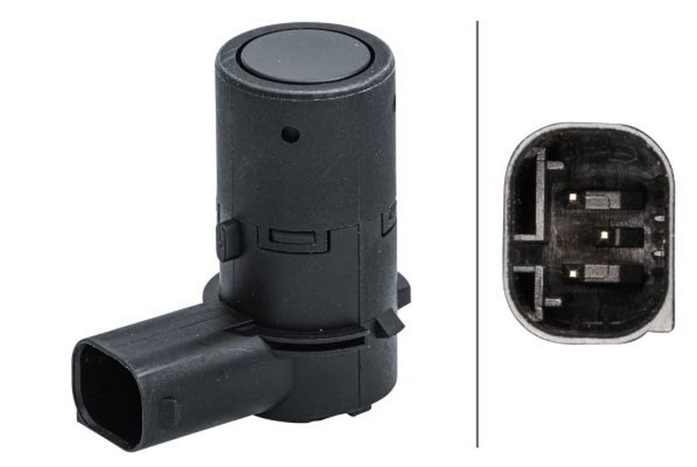 HELLA 6PX 358 141-511 Sensor, Einparkhilfe - gewinkelt - 3-polig - gesteckt - lackierbar HELLA 6PX 358 141-511 Sensor, Einparkhilfe - gewinkelt - 3-polig - gesteckt - lackierbar von Hella