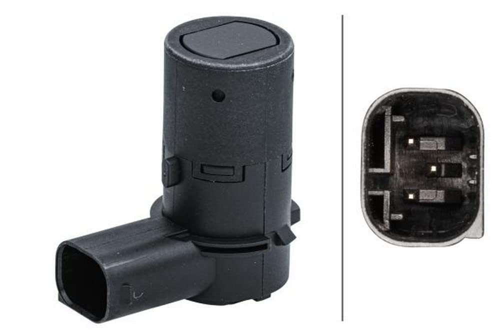 HELLA 6PX 358 141-521 Sensor, Einparkhilfe - gewinkelt - 3-polig - gesteckt - lackierbar HELLA 6PX 358 141-521 Sensor, Einparkhilfe - gewinkelt - 3-polig - gesteckt - lackierbar von Hella