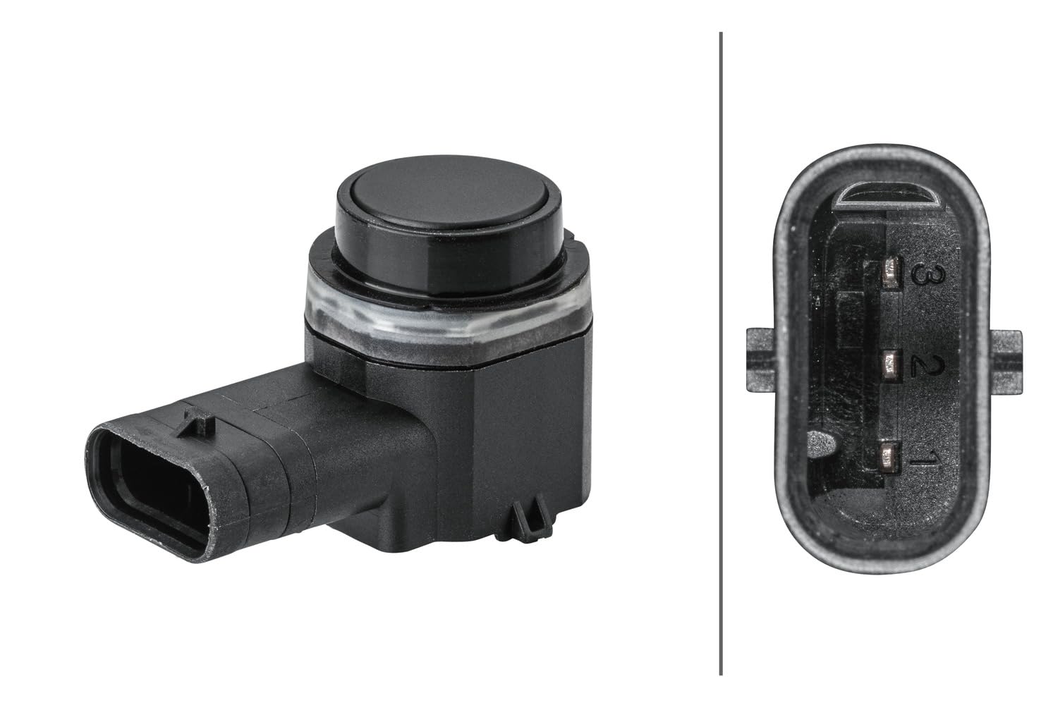 HELLA 6PX 358 141-741 Sensor, Einparkhilfe - 3-polig - gesteckt - überlackierbar - mit Befestigungsring HELLA 6PX 358 141-741 Sensor, Einparkhilfe - 3-polig - gesteckt - überlackierbar - mit Befestigungsring von Hella