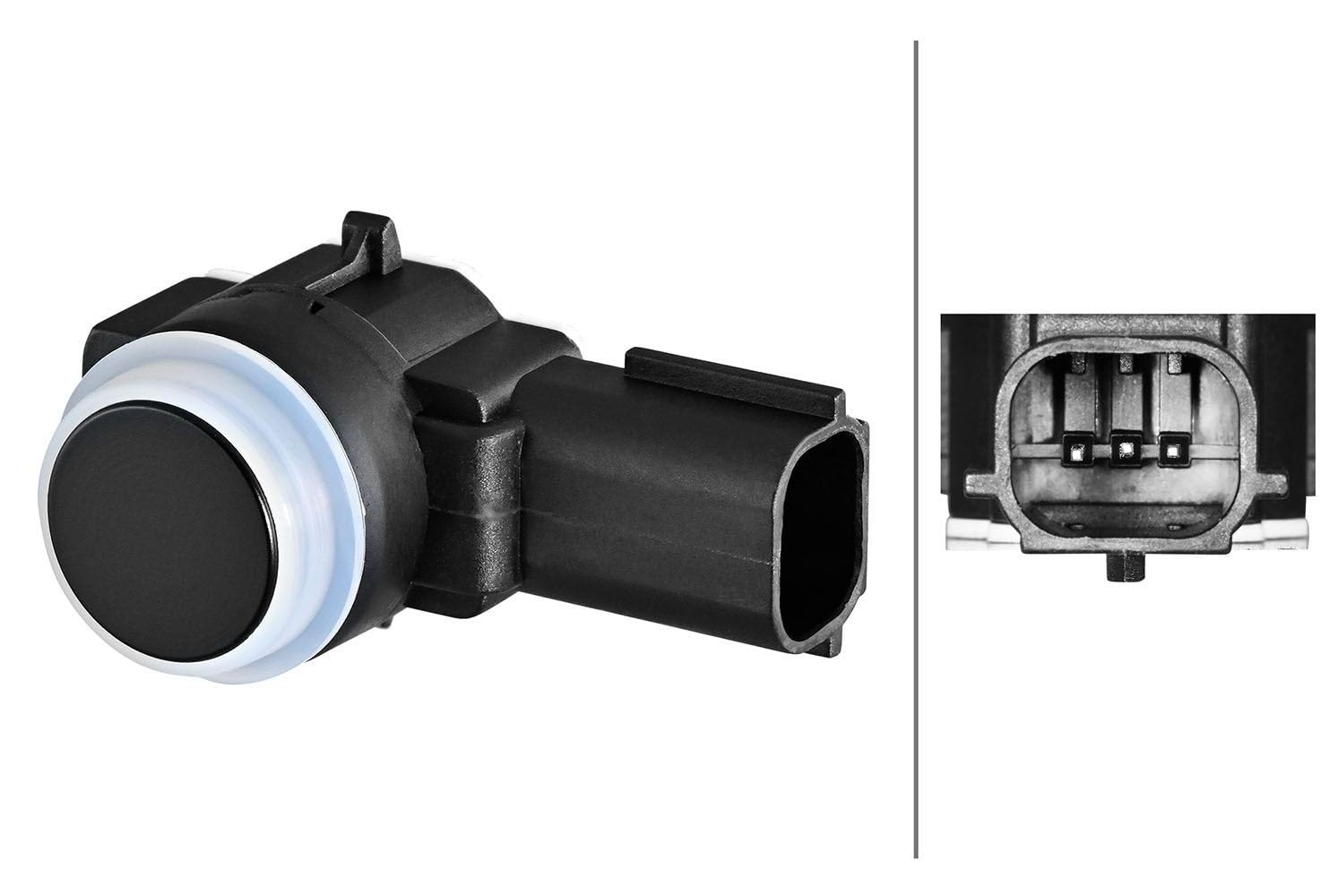 HELLA 6PX 358 270-461 Sensor, Einparkhilfe - 3-polig - Anbau - lackierbar HELLA 6PX 358 270-461 Sensor, Einparkhilfe - 3-polig - Anbau - lackierbar von Hella