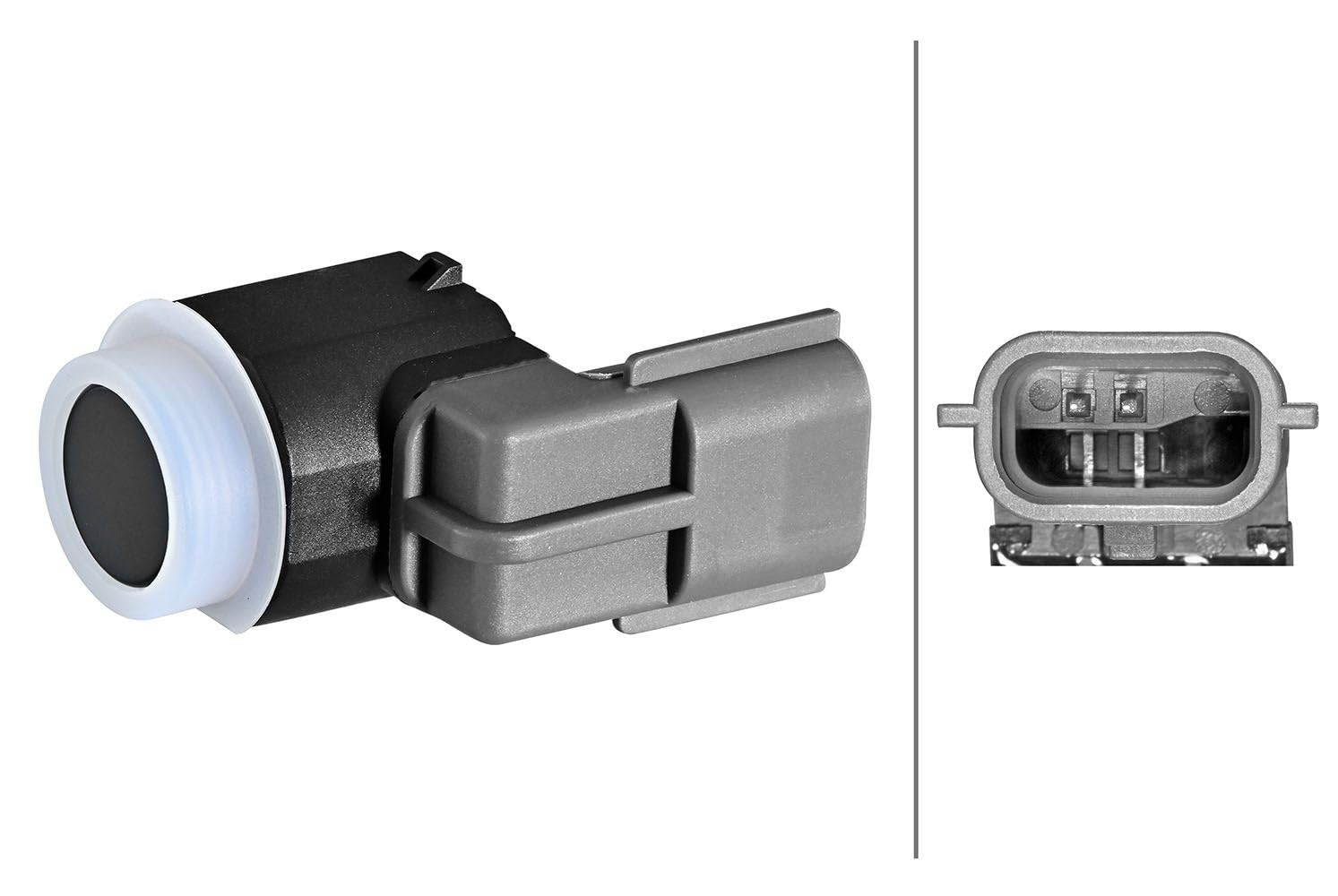 HELLA 6PX 358 270-711 Sensor, Einparkhilfe - 2-polig - Anbau - lackierbar HELLA 6PX 358 270-711 Sensor, Einparkhilfe - 2-polig - Anbau - lackierbar von Hella