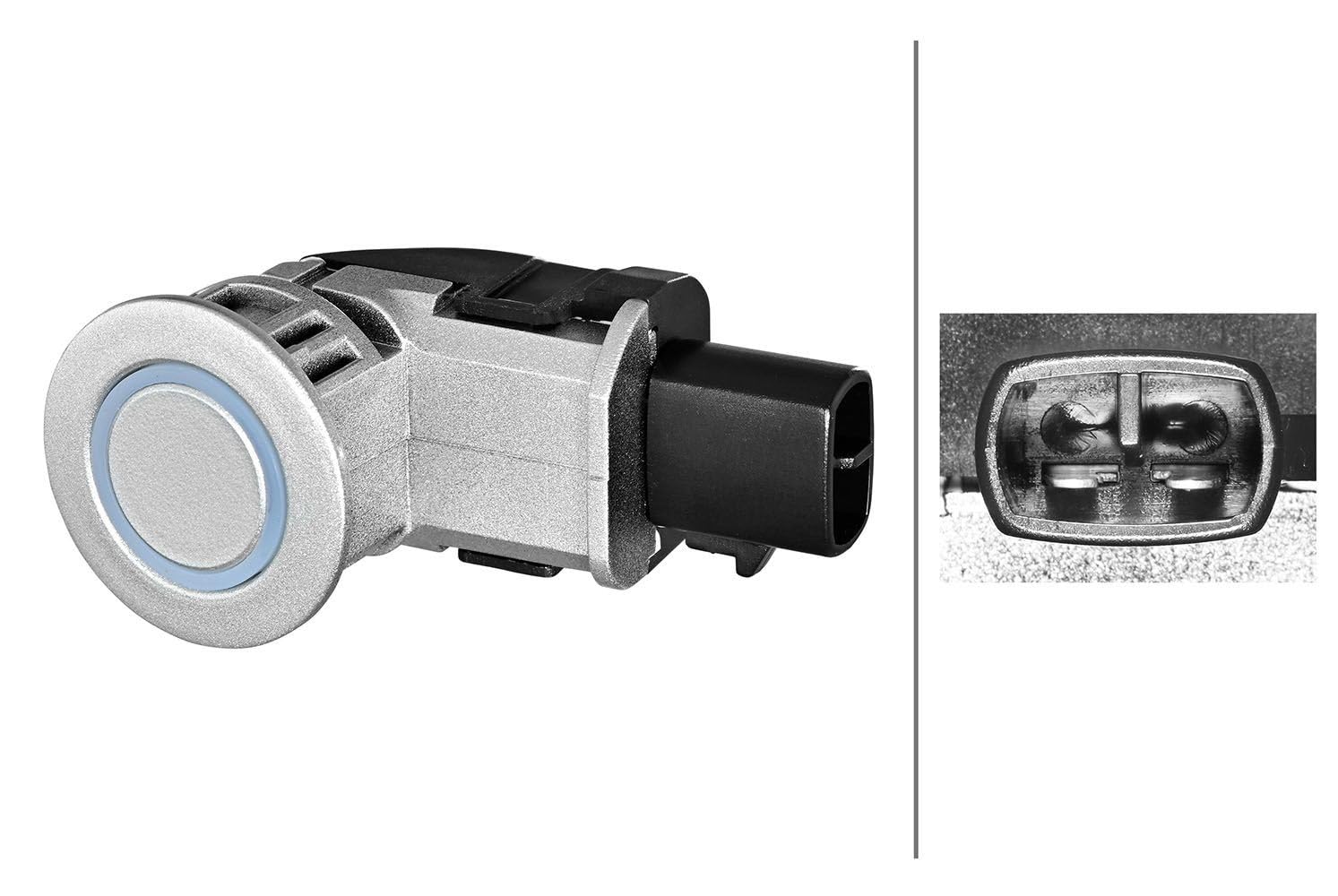HELLA 6PX 358 270-741 Sensor, Einparkhilfe - 3-polig - Anbau - lackierbar HELLA 6PX 358 270-741 Sensor, Einparkhilfe - 3-polig - Anbau - lackierbar von Hella