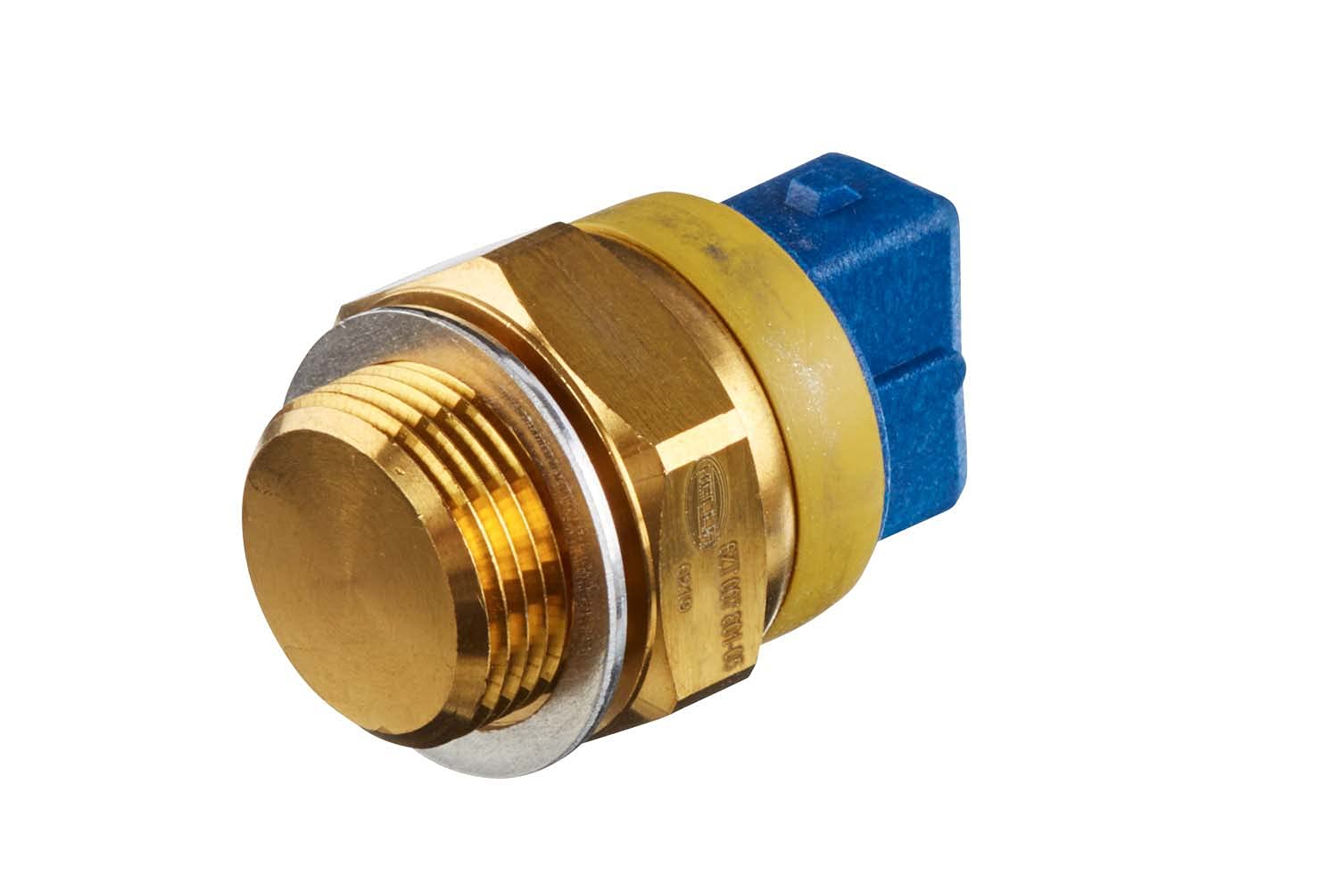 HELLA 6ZT 007 801-051 Temperaturschalter, Kühlerlüfter - 12V - 2-polig - Flachstecker - geschraubt - Schließer - Farbmarkierung: gelb HELLA 6ZT 007 801-051 Temperaturschalter, Kühlerlüfter - 12V - 2-polig - Flachstecker - geschraubt - Schließer - Farbmarkierung: gelb von Hella