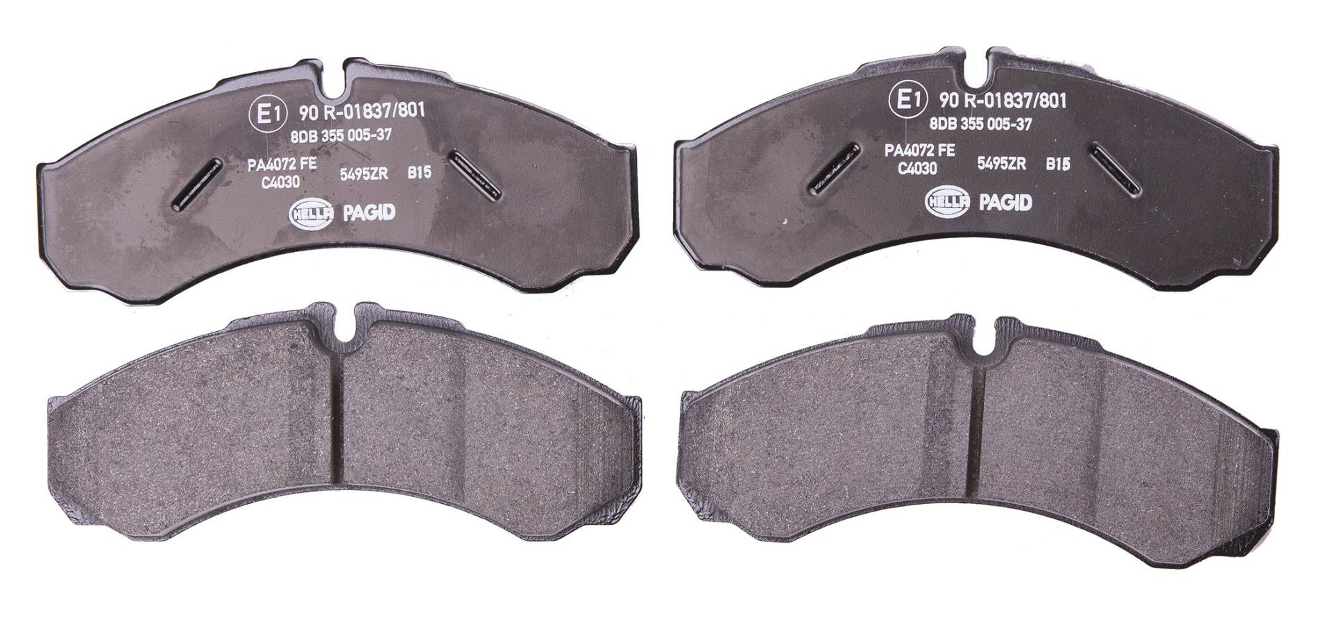 HELLA PAGID 8DB 355 005-371 Bremsbelagsatz - C4030 - Dicke/Stärke: 20.3mm - Bremssystem: Brembo - für Verschleißwarnanzeiger vorbereitet - für u.a. IVECO / RENAULT TRUCKS HELLA PAGID 8DB 355 005-371 Bremsbelagsatz - C4030 - Dicke/Stärke: 20.3mm - Bremssystem: Brembo - für Verschleißwarnanzeiger vorbereitet - für u.a. IVECO / RENAULT TRUCKS von Hella