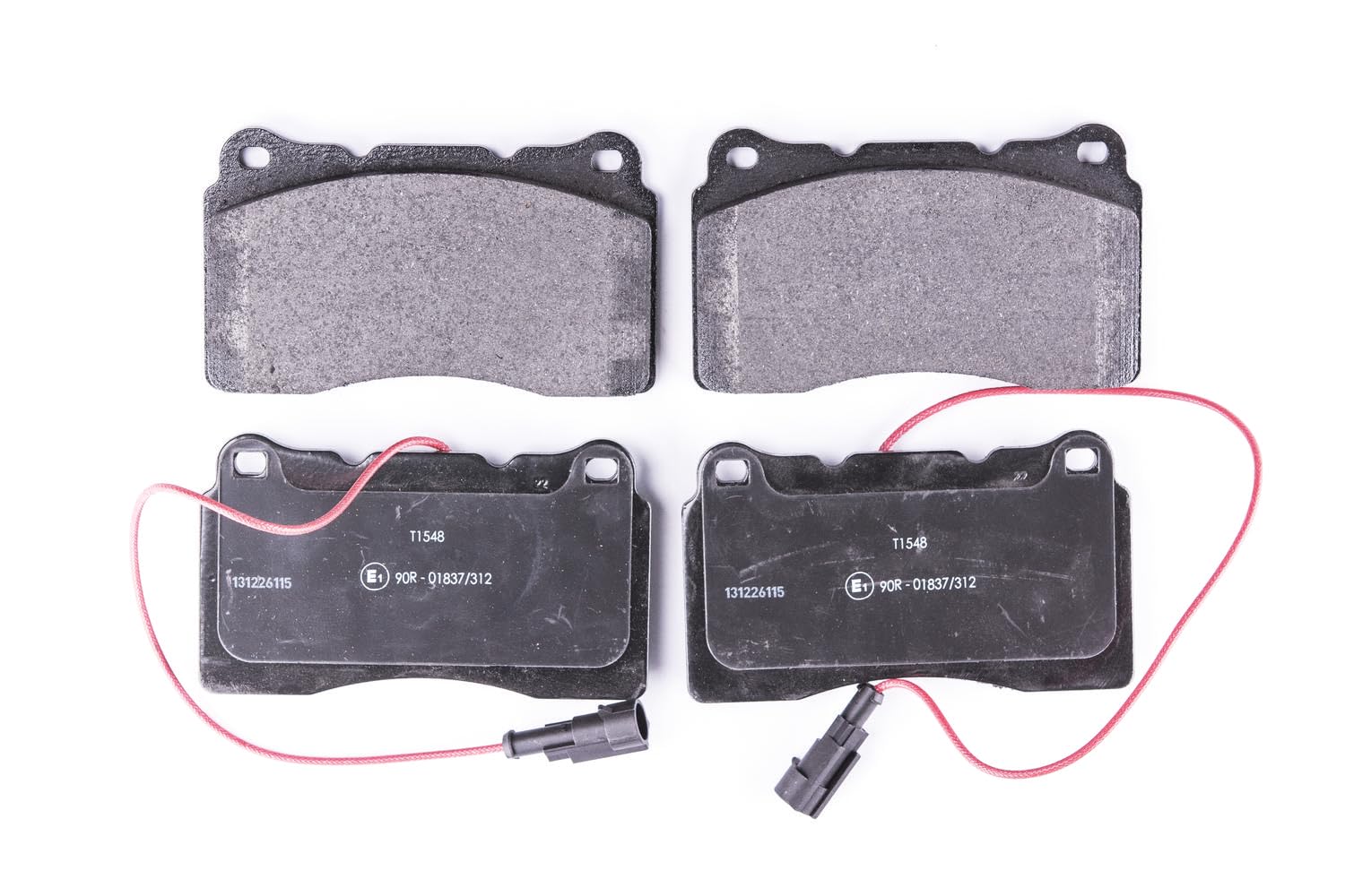 HELLA Bremsbeläge vorne - mit Warnkontakt - vier Bremsbeläge pro Set - T1548 - für u.a. ALFA ROMEO - 8DB 355 012-291 HELLA Bremsbeläge vorne - mit Warnkontakt - vier Bremsbeläge pro Set - T1548 - für u.a. ALFA ROMEO - 8DB 355 012-291 von Hella