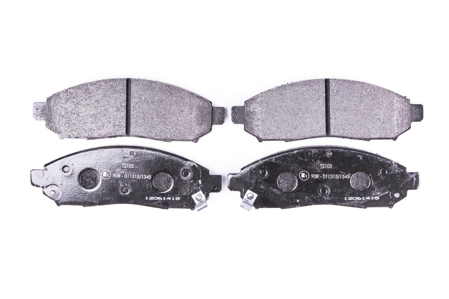 HELLA Bremsbeläge vorne - mit akustischer Verschleißwarnung - vier Bremsbeläge pro Set - T2105 - für u.a. CHEVROLET / NISSAN / SUZUKI - 8DB 355 016-121 HELLA Bremsbeläge vorne - mit akustischer Verschleißwarnung - vier Bremsbeläge pro Set - T2105 - für u.a. CHEVROLET / NISSAN / SUZUKI - 8DB 355 016-121 von Hella