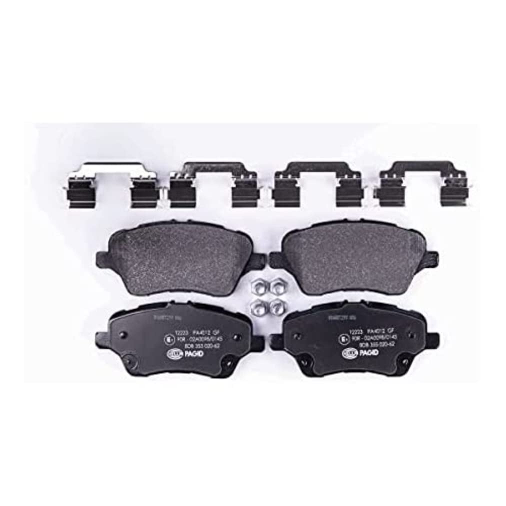 HELLA PAGID 8DB 355 020-621 Bremsbelagsatz - T2223 - Dicke/Stärke: 16.7mm - Bremssystem: TRW - nicht für Verschleißwarnanzeiger vorbereitet - für u.a. FORD HELLA PAGID 8DB 355 020-621 Bremsbelagsatz - T2223 - Dicke/Stärke: 16.7mm - Bremssystem: TRW - nicht für Verschleißwarnanzeiger vorbereitet - für u.a. FORD von Hella