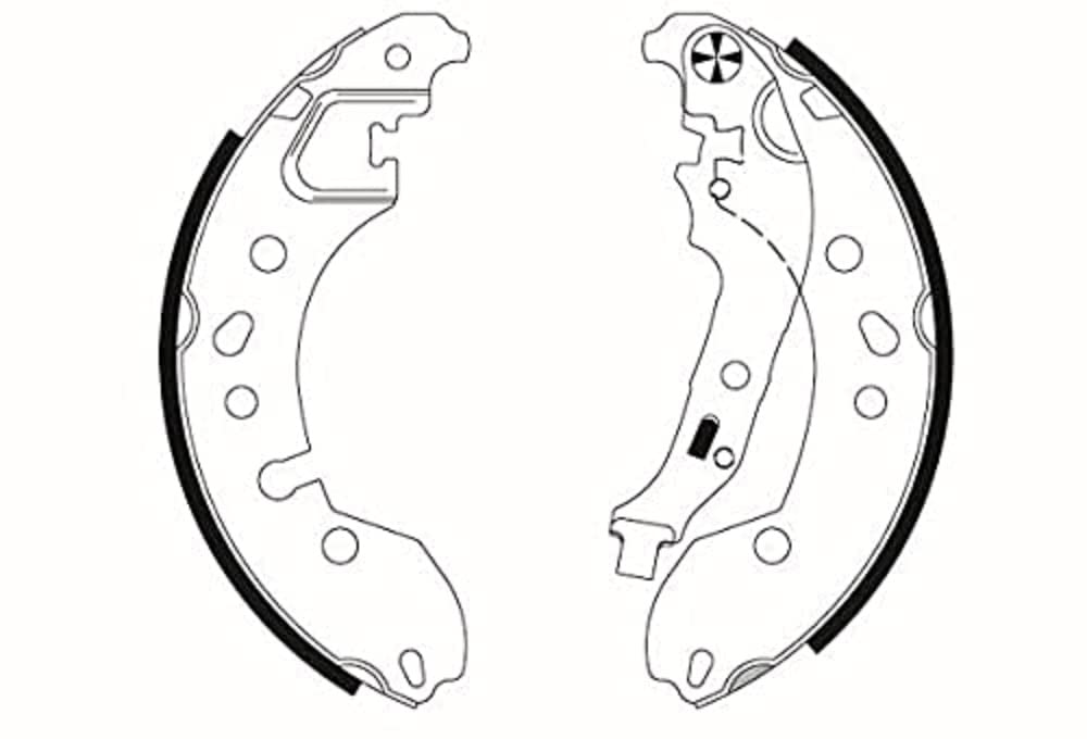 HELLA 8DB 355 022-181 Bremsbackensatz - H1814 - Bremssystem: Teves - für u.a. RENAULT / SMART HELLA 8DB 355 022-181 Bremsbackensatz - H1814 - Bremssystem: Teves - für u.a. RENAULT / SMART von Hella