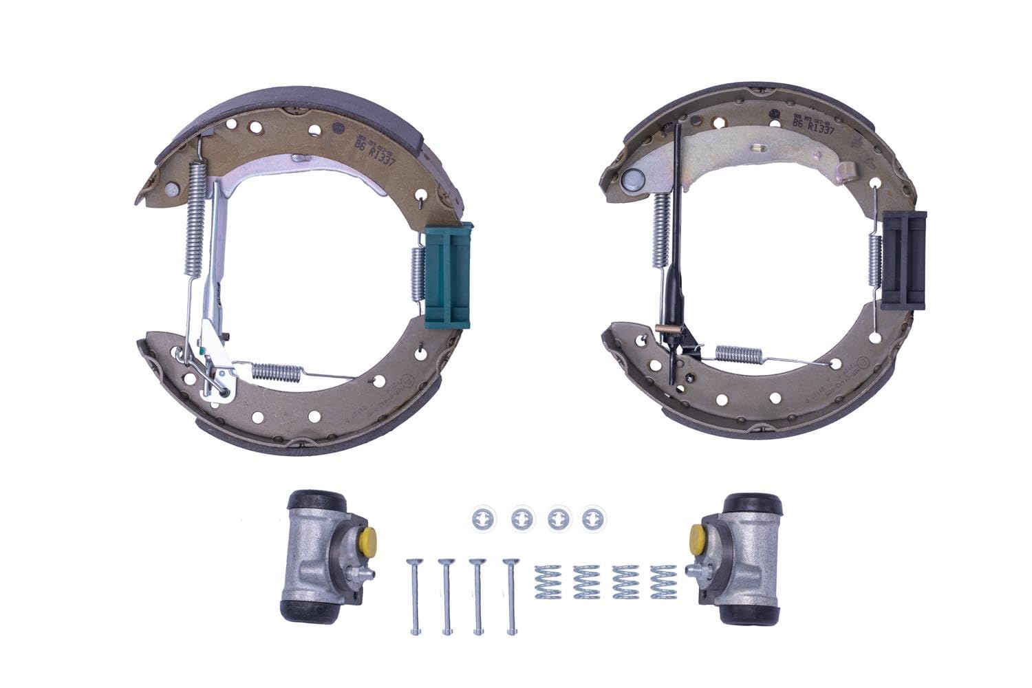 HELLA 8DB 355 022-681 Bremsbackensatz - R1337 - Bremssystem: Lucas - für u.a. RENAULT HELLA 8DB 355 022-681 Bremsbackensatz - R1337 - Bremssystem: Lucas - für u.a. RENAULT von Hella