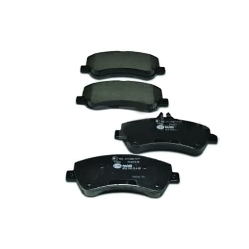 HELLA 8DB 355 039-851 Bremsbeläge - für Verschleißwarnanzeiger vorbereitet - T2830 - für u.a. MERCEDES-BENZ HELLA 8DB 355 039-851 Bremsbeläge - für Verschleißwarnanzeiger vorbereitet - T2830 - für u.a. MERCEDES-BENZ von Hella