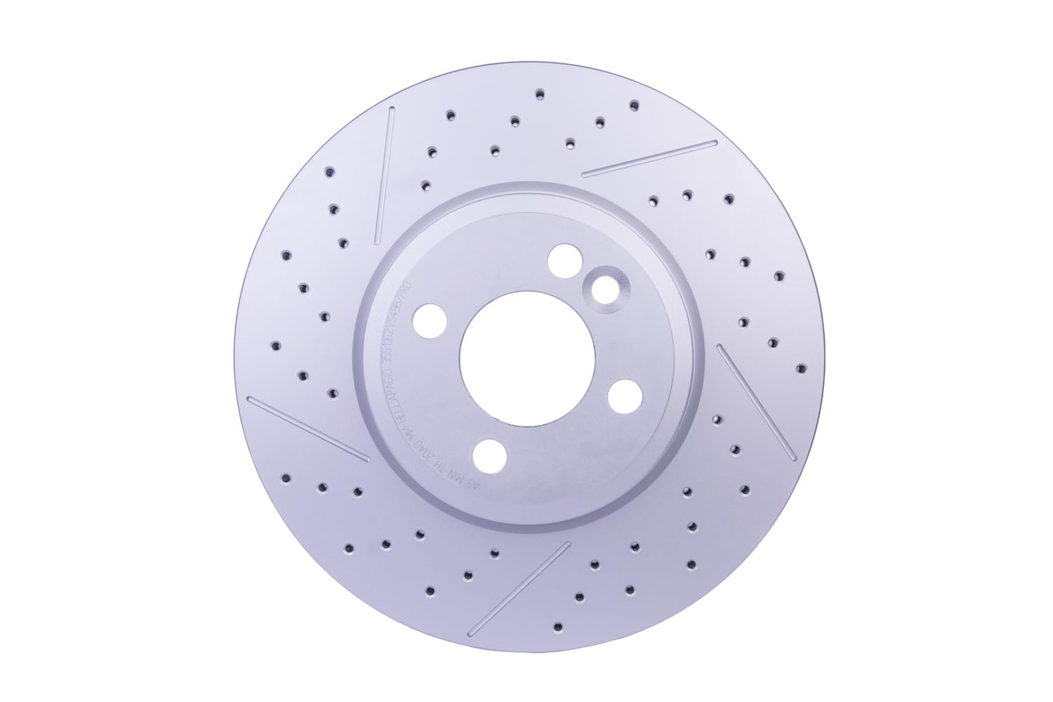 HELLA 8DD 355 116-211 Bremsscheibe - 54967PRO - beschichtet - 294mm - 22mm - gelocht/innenbelüftet - für u.a. MINI HELLA 8DD 355 116-211 Bremsscheibe - 54967PRO - beschichtet - 294mm - 22mm - gelocht/innenbelüftet - für u.a. MINI von Hella