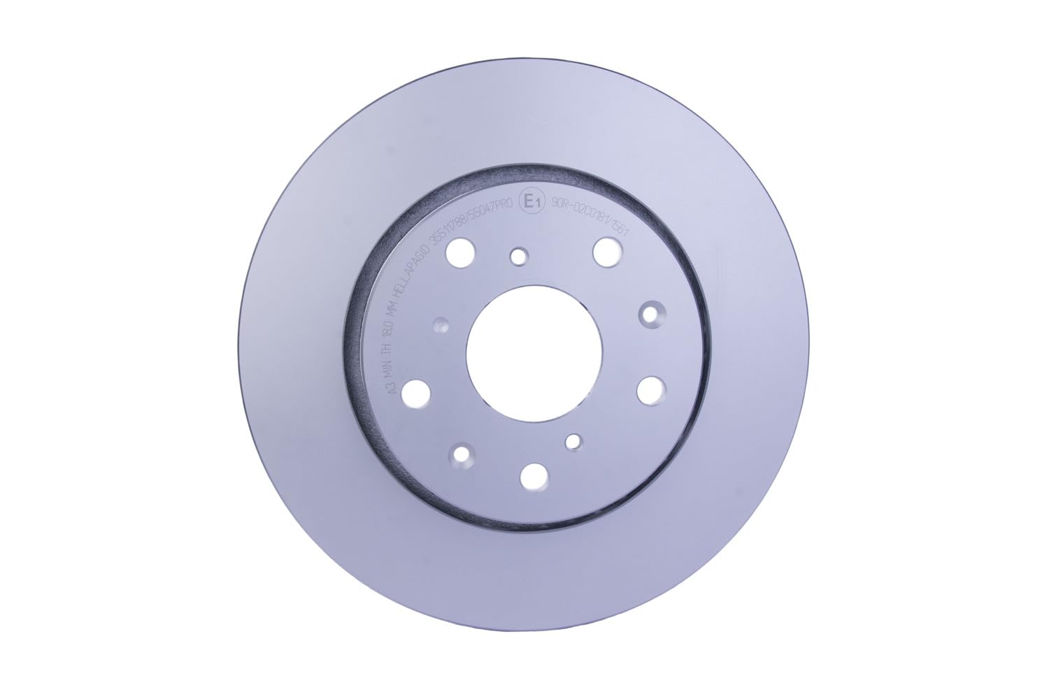 HELLA 8DD 355 117-881 Bremsscheibe - 55047PRO - beschichtet - 276mm - 20mm - außenbelüftet - für u.a. SUZUKI HELLA 8DD 355 117-881 Bremsscheibe - 55047PRO - beschichtet - 276mm - 20mm - außenbelüftet - für u.a. SUZUKI von Hella