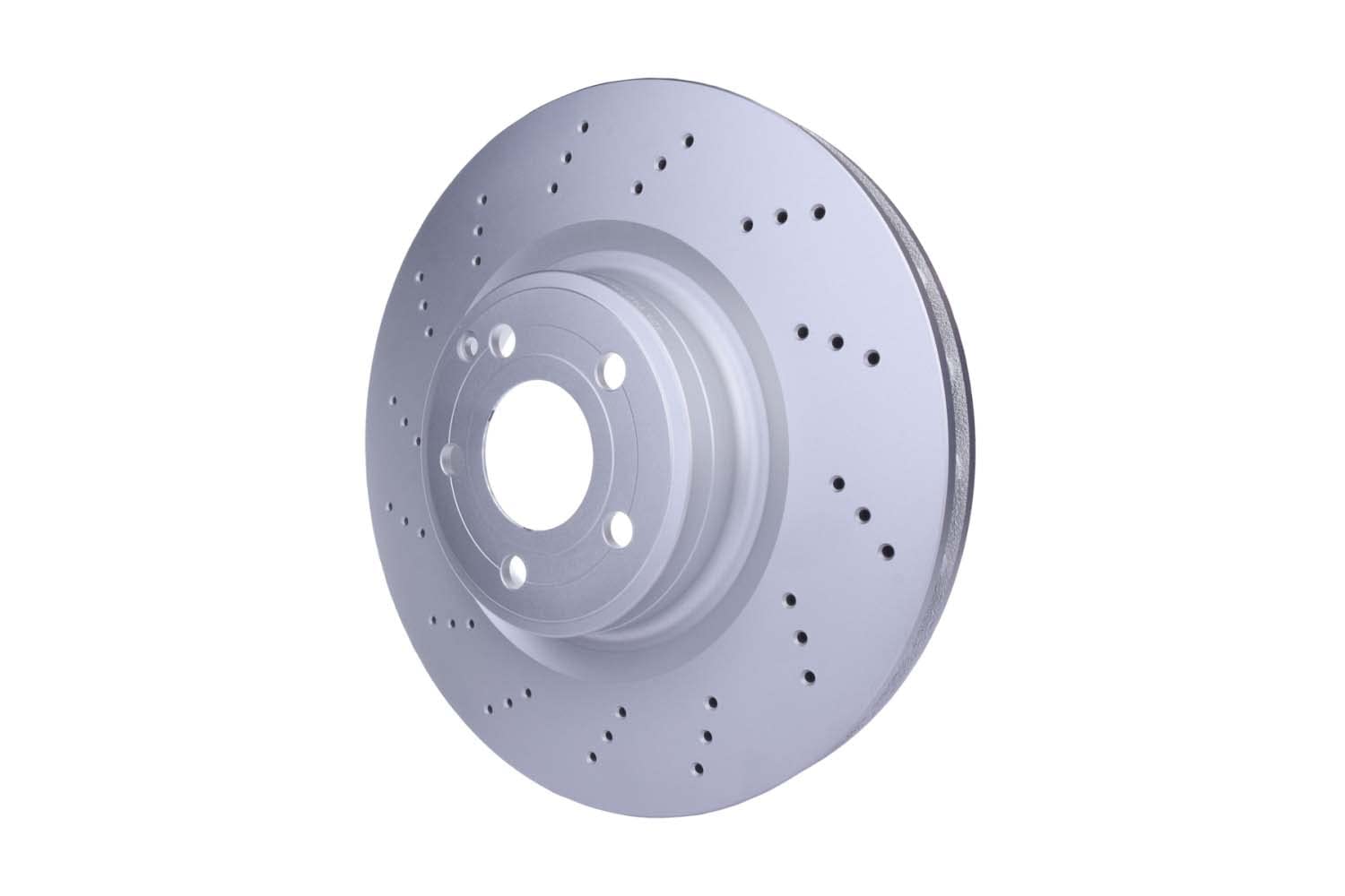 HELLA 8DD 355 122-891 Bremsscheibe - 55776PRO_HC - hochgekohlt - beschichtet - 344mm - 32mm - innenbelüftet/gelocht - für u.a. MERCEDES-BENZ HELLA 8DD 355 122-891 Bremsscheibe - 55776PRO_HC - hochgekohlt - beschichtet - 344mm - 32mm - innenbelüftet/gelocht - für u.a. MERCEDES-BENZ von Hella