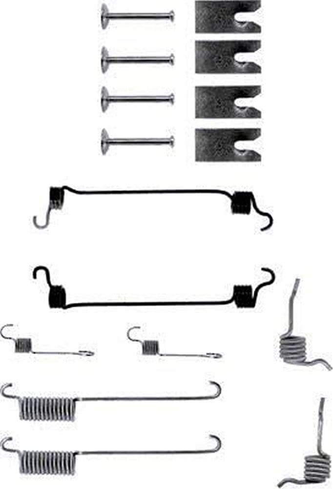 HELLA 8DZ 355 200-391 Zubehörsatz, Bremsbacken - X0088 - Bremssystem: Lucas - für u.a. FORD / MAZDA HELLA 8DZ 355 200-391 Zubehörsatz, Bremsbacken - X0088 - Bremssystem: Lucas - für u.a. FORD / MAZDA von Hella