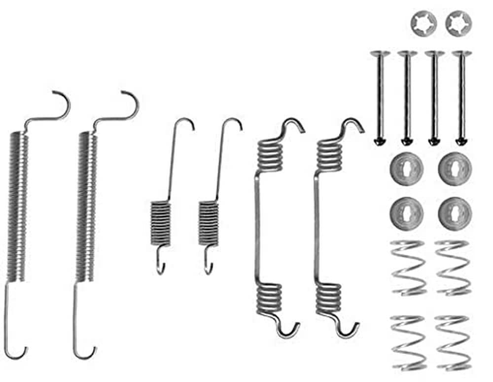 HELLA 8DZ 355 200-461 Zubehörsatz, Bremsbacken - X0098 - Bremssystem: TRW - für u.a. OPEL / VAUXHALL HELLA 8DZ 355 200-461 Zubehörsatz, Bremsbacken - X0098 - Bremssystem: TRW - für u.a. OPEL / VAUXHALL von Hella