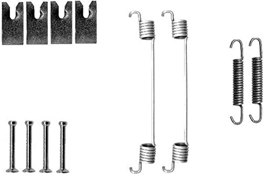 HELLA 8DZ 355 200-701 Zubehörsatz, Bremsbacken - X0126 - Bremssystem: AP Lockheed - für u.a. NISSAN / RENAULT HELLA 8DZ 355 200-701 Zubehörsatz, Bremsbacken - X0126 - Bremssystem: AP Lockheed - für u.a. NISSAN / RENAULT von Hella
