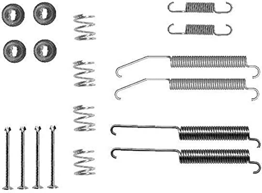 HELLA PAGID 8DZ 355 200-791 Zubehörsatz, Bremsbacken - X0135 - Bremssystem: Akebono - für u.a. MITSUBISHI von Hella