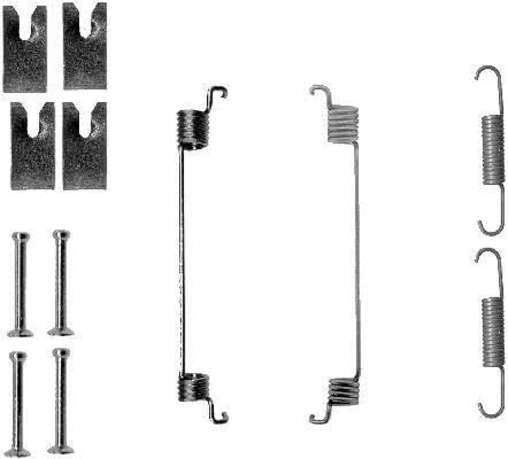 HELLA 8DZ 355 200-841 Zubehörsatz, Bremsbacken - X0141 - Bremssystem: AP Lockheed - für u.a. FIAT / LANCIA / OPEL / VAUXHALL HELLA 8DZ 355 200-841 Zubehörsatz, Bremsbacken - X0141 - Bremssystem: AP Lockheed - für u.a. FIAT / LANCIA / OPEL / VAUXHALL von Hella