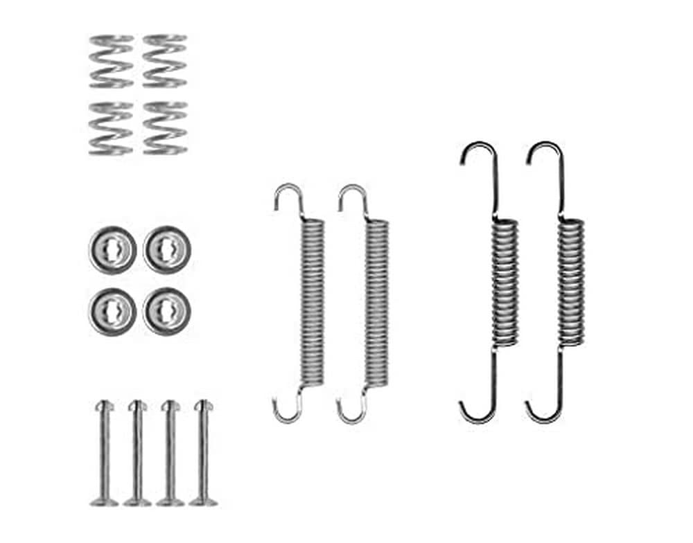 HELLA PAGID 8DZ 355 205-991 Zubehörsatz, Feststellbremsbacken - X0282 - Bremssystem: Mando - für u.a. HYUNDAI / KIA von Hella