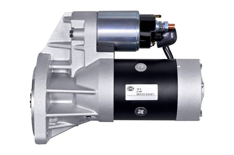 HELLA 8EA 011 610-871 Starter/Anlasser - 12V - 2kW - für u.a. Nissan Terrano II (R20) von Hella