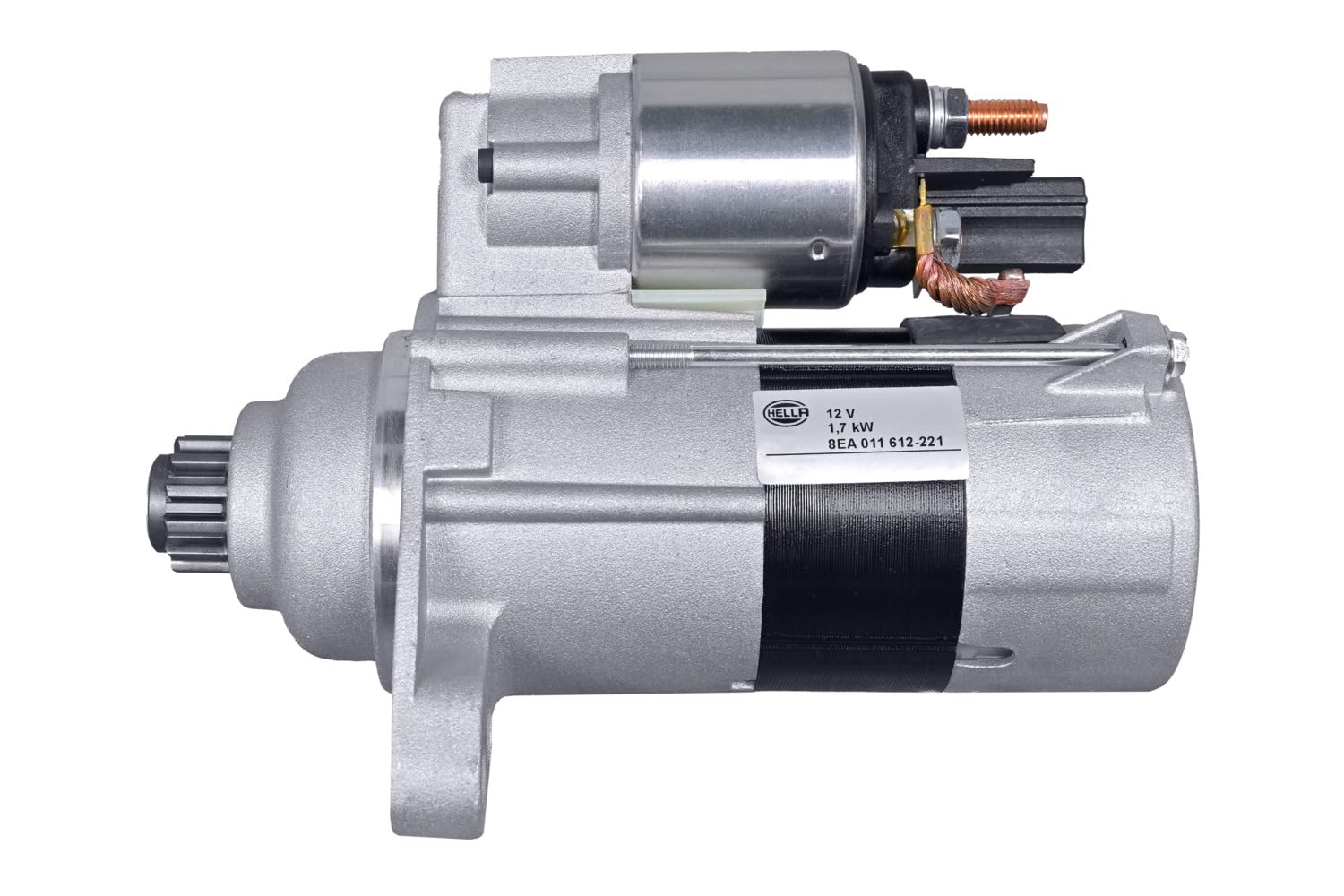 HELLA 8EA 011 612-221 Starter/Anlasser - 12V - 1.7kW - für u.a. VW Golf VI (5K1) HELLA 8EA 011 612-221 Starter/Anlasser - 12V - 1.7kW - für u.a. VW Golf VI (5K1) von Hella