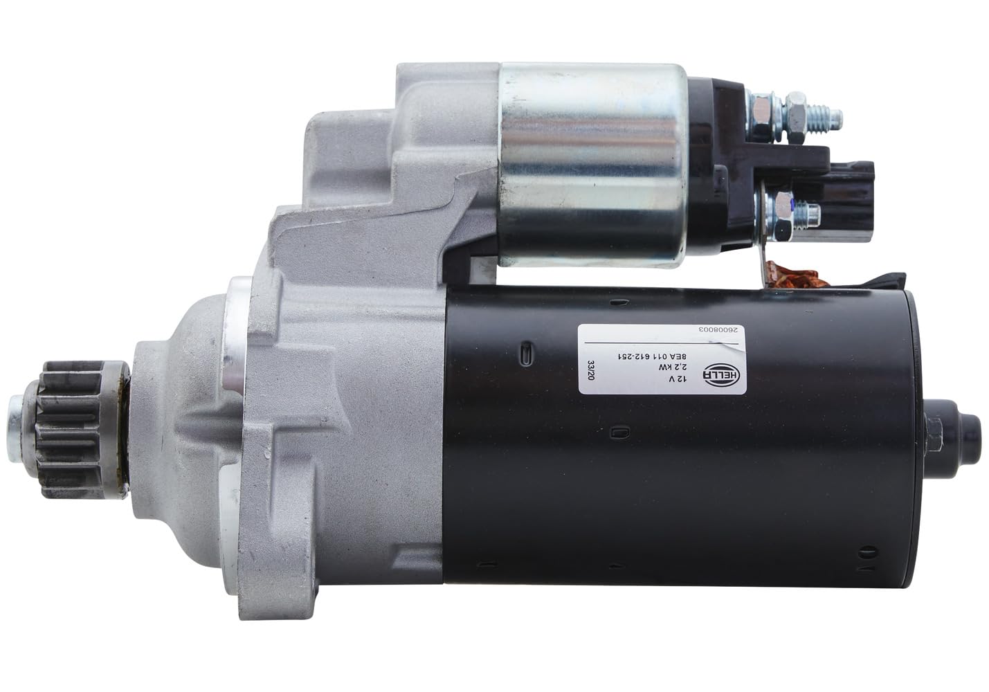 HELLA 8EA 011 612-251 Starter/Anlasser - 12V - 2.2kW - für u.a. VW Polo (6R1, 6C1) HELLA 8EA 011 612-251 Starter/Anlasser - 12V - 2.2kW - für u.a. VW Polo (6R1, 6C1) von Hella