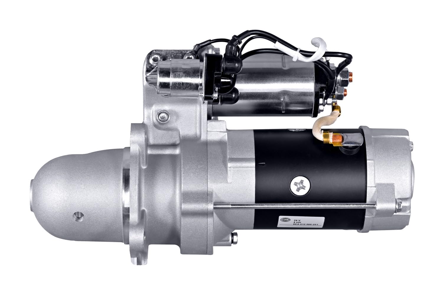 HELLA 8EA 012 586-201 Starter/Anlasser - 24V - 4kW - für u.a. Mercedes-Benz Vario Bus von Hella