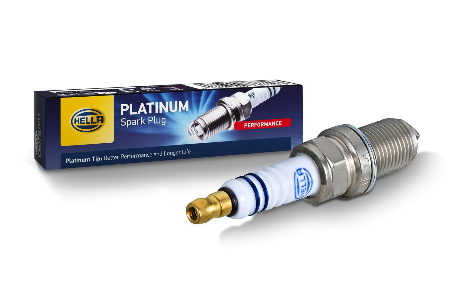 HELLA 8EH 188 705-031 Zündkerze - Platinum PM8RC-7 - SW: 16 - Gewindelänge: 19mm - E.A.: 0.7mm HELLA 8EH 188 705-031 Zündkerze - Platinum PM8RC-7 - SW: 16 - Gewindelänge: 19mm - E.A.: 0.7mm von Hella