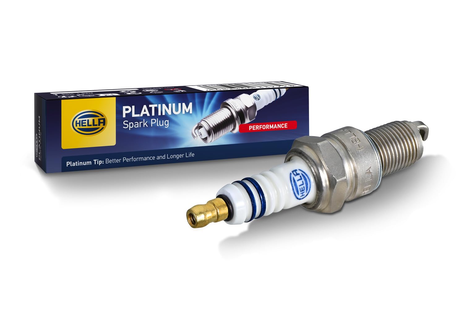 HELLA 8EH 188 705-131 Zündkerze - Platinum PH7RC-11 - SW: 20,8 - Gewindelänge: 19mm - E.A.: 1.1mm von Hella
