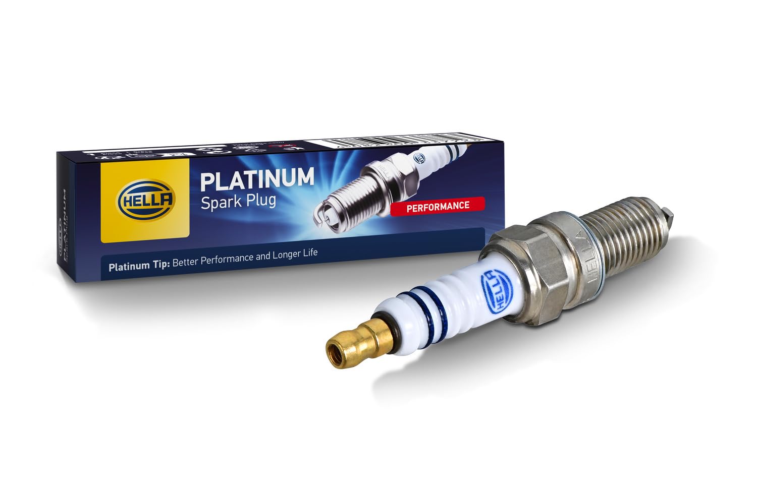 HELLA 8EH 188 705-211 Zündkerze - Platinum PFM10RC-8 - Schlüsselweite: 16 - Gewindelänge: 19mm - Elektrodenabstand: 0.8mm HELLA 8EH 188 705-211 Zündkerze - Platinum PFM10RC-8 - Schlüsselweite: 16 - Gewindelänge: 19mm - Elektrodenabstand: 0.8mm von Hella