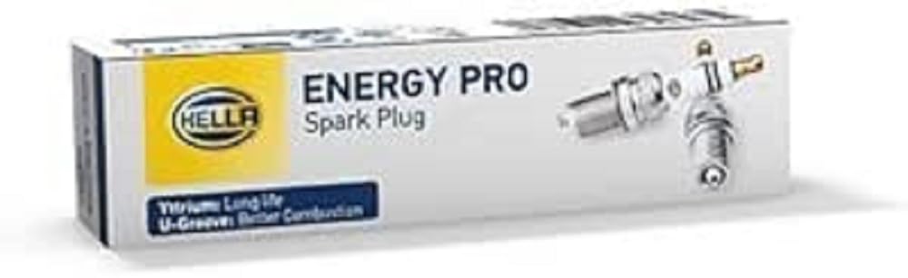 HELLA 8EH 188 708-151 Zündkerze - Energy Pro YMJ8RCP-8U - Schlüsselweite: 16 - Gewindelänge: 26.5mm - Elektrodenabstand: 0.8mm HELLA 8EH 188 708-151 Zündkerze - Energy Pro YMJ8RCP-8U - Schlüsselweite: 16 - Gewindelänge: 26.5mm - Elektrodenabstand: 0.8mm von Hella