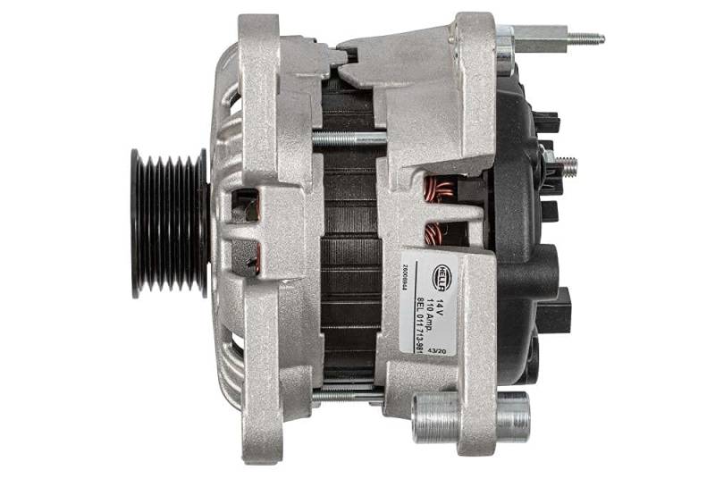 HELLA 8EL 011 713-981 Generator/Lichtmaschine - 14V - 110A - für u.a. VW Polo (6R1, 6C1) von Hella