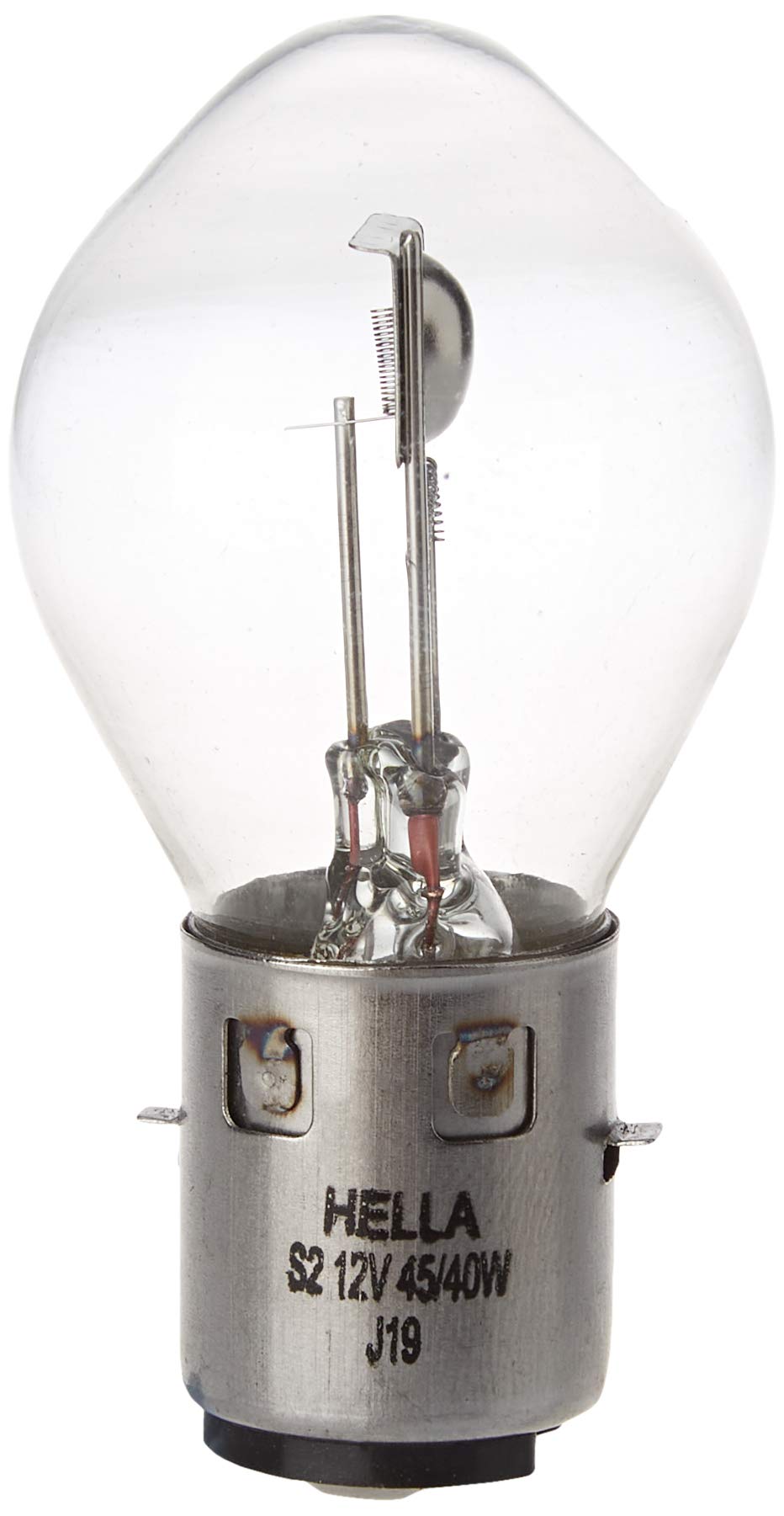 HELLA 8GD 002 084-151 Halogen Glühlampe - S2 - Standard - 12V - 45/40W - Sockelausführung Glühlampe: BA20d - Schachtel - Menge: 1 HELLA 8GD 002 084-151 Halogen Glühlampe - S2 - Standard - 12V - 45/40W - Sockelausführung Glühlampe: BA20d - Schachtel - Menge: 1 von Hella