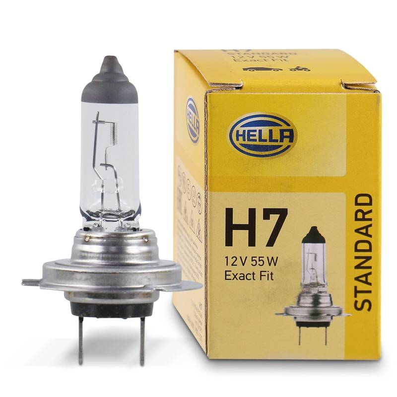 HELLA - Glühlampe - H7 - Standard - 12V - 55W - Sockelausführung: PX26d - Schachtel - Menge: 1 - 8GH 007 157-121 von Hella