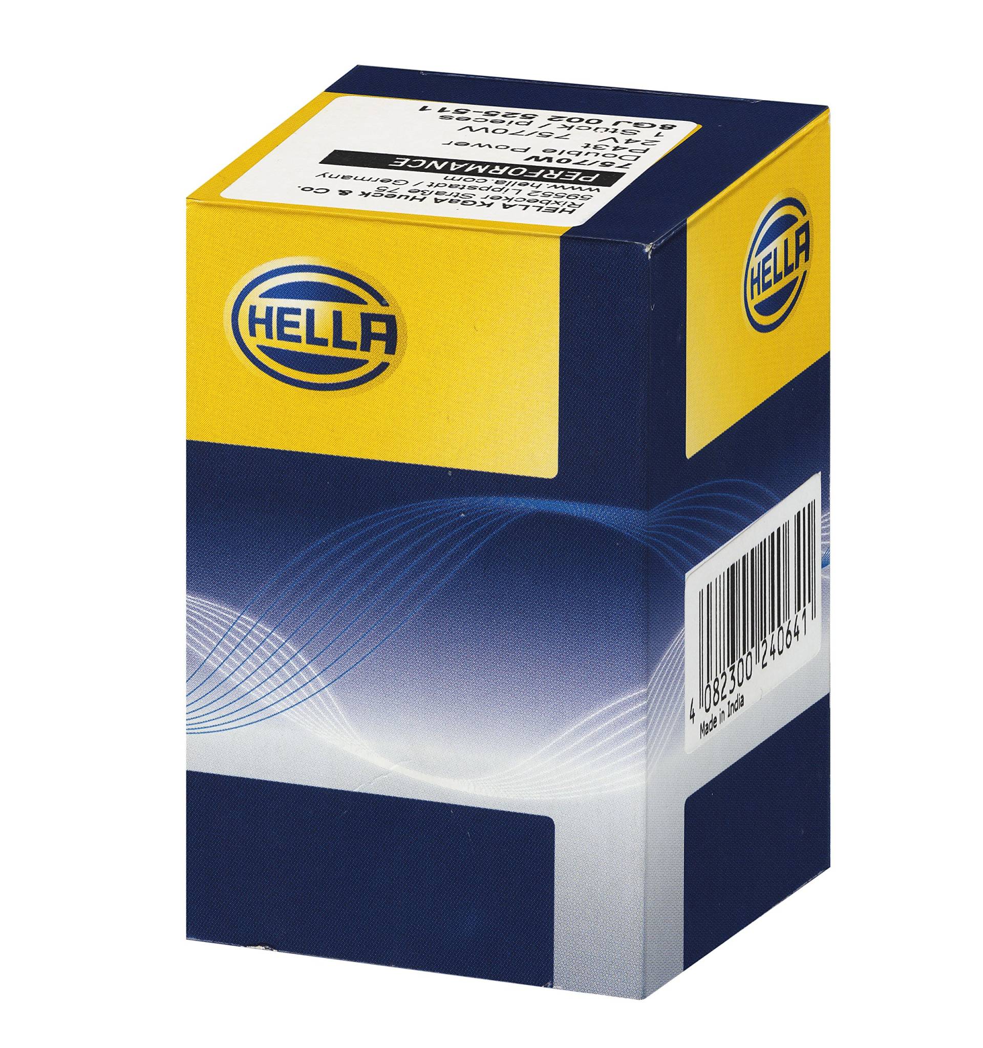 HELLA 8GJ 002 525-511 Halogen Glühlampe - H4 - Heavy Duty Expert - 24V - 75/70W - Sockelausführung Glühlampe: P43t-38 - Schachtel - Menge: 1 HELLA 8GJ 002 525-511 Halogen Glühlampe - H4 - Heavy Duty Expert - 24V - 75/70W - Sockelausführung Glühlampe: P43t-38 - Schachtel - Menge: 1 von Hella