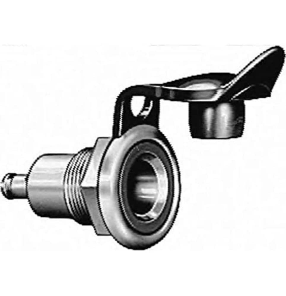 HELLA Steckdose - 1-polig - Schraubanschluss - Stecker: Schraubkontakt - Länge: 46mm - Aluminium - DIN/ISO: 4165 - Blister - Menge: 1 - 8JB 001 946-022, andere HELLA Steckdose - 1-polig - Schraubanschluss - Stecker: Schraubkontakt - Länge: 46mm - Aluminium - DIN/ISO: 4165 - Blister - Menge: 1 - 8JB 001 946-022, andere von Hella