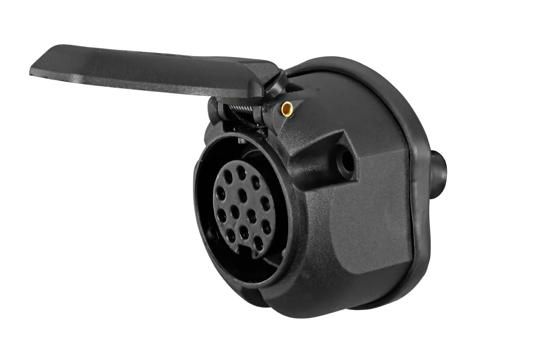 HELLA 8JB 005 949-001 Steckdose - 12V - 13-polig - Stecker: Schraubkontakt - schwarz HELLA 8JB 005 949-001 Steckdose - 12V - 13-polig - Stecker: Schraubkontakt - schwarz von Hella